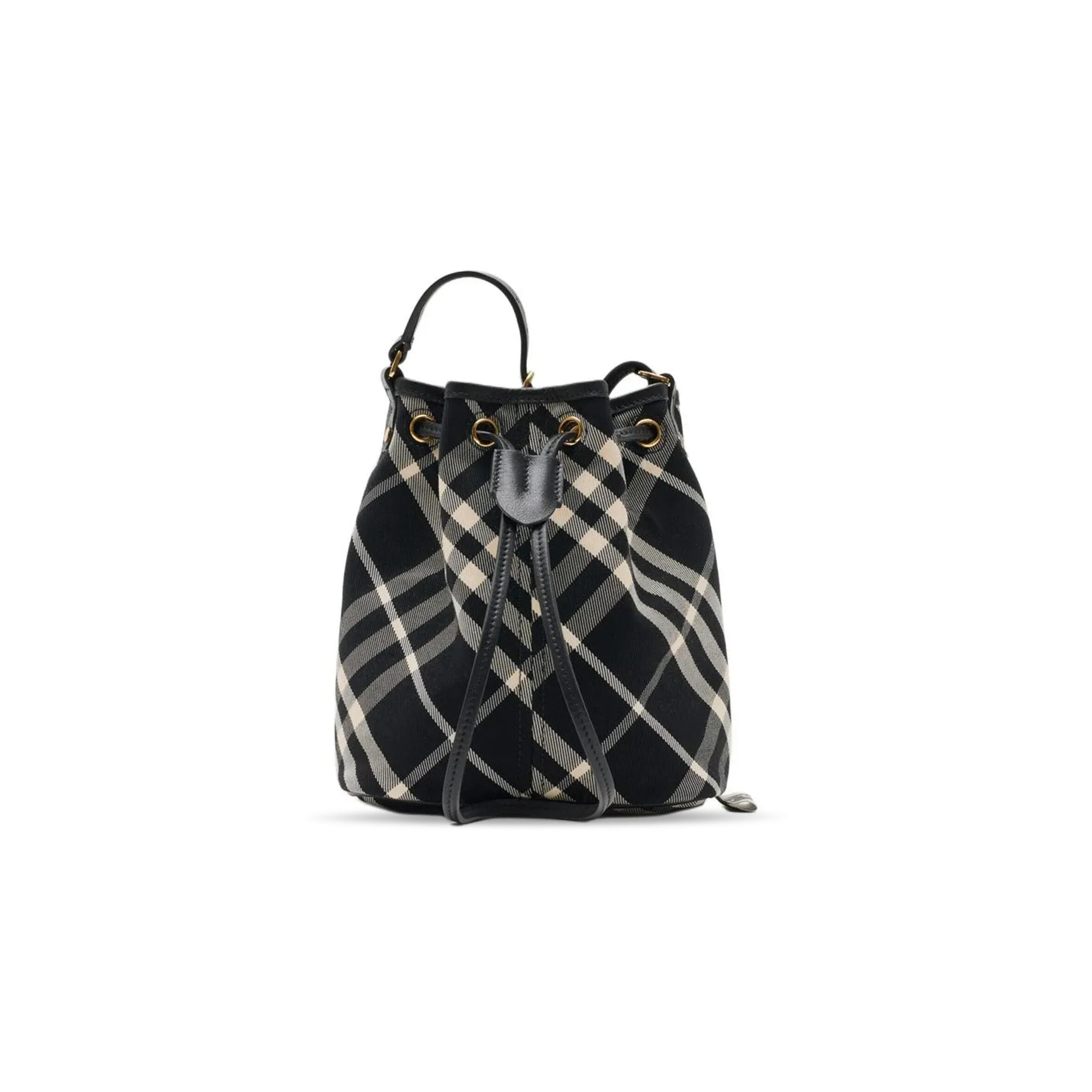 BURBERRY MEDIUM CHECK BUCKET BAG 80938711 (29*27.5*16cm)